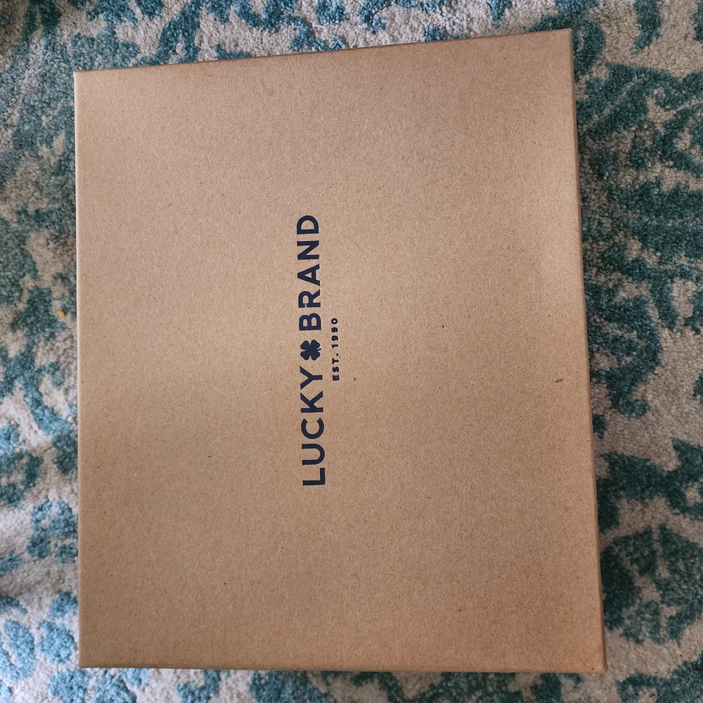 Lucky Brand Tan Shoe Box